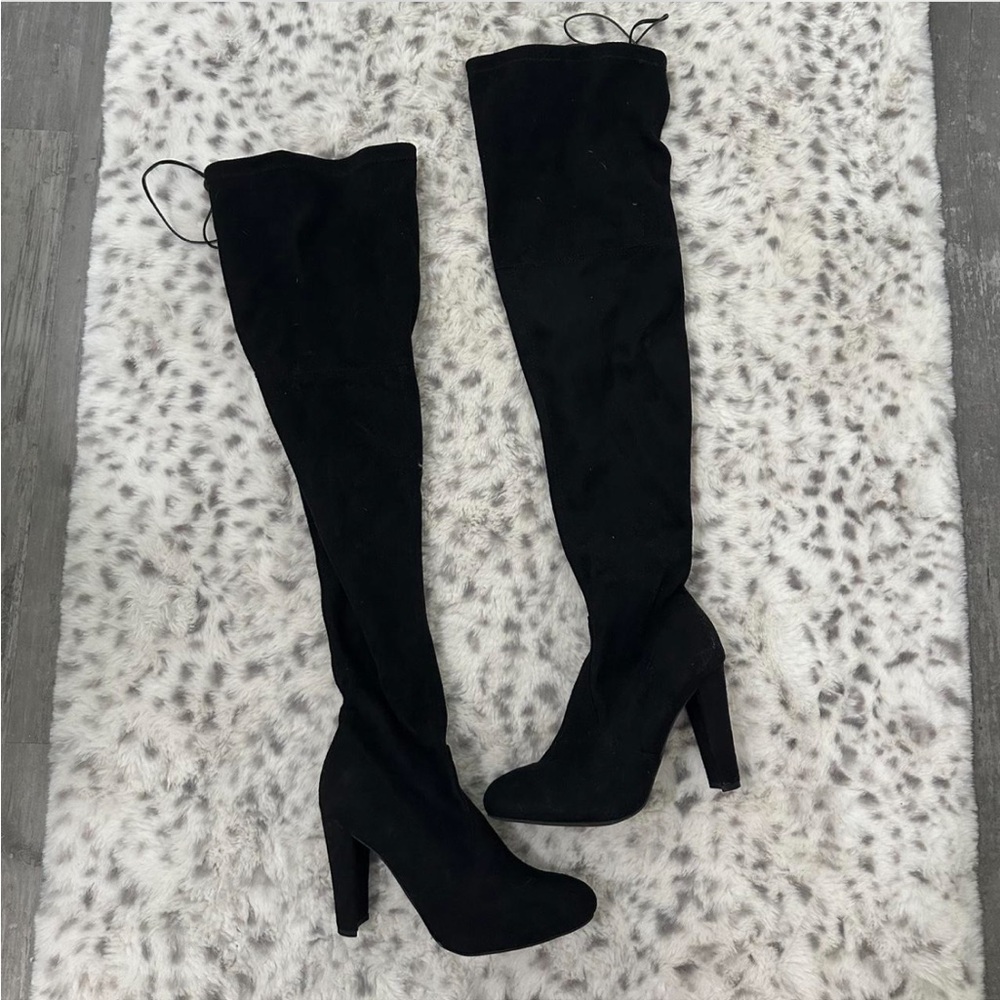 Black Over-the-Knee Boots